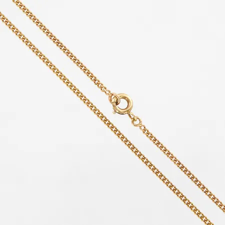 Kedja Pansar, 55cm, bredd: 1,5mm, 18K  Vikt: 6 g