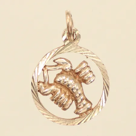 Hänge kräfta, längd 22mm inklusive ögla, bredd 14mm, 925/1000 silver  Vikt: 1 g