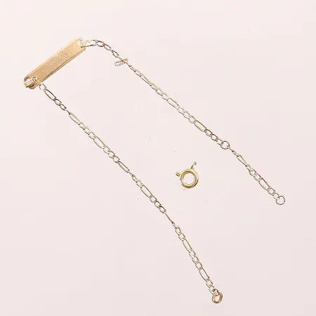 Armband, defekt, 9K, 1,0g Vikt: 1 g