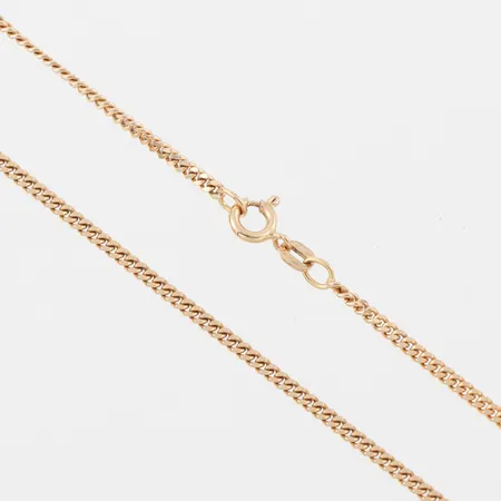 Collier Pansar, längd ca 42 cm, bredd 2.1 mm, 18k. Vikt: 7,7 g
