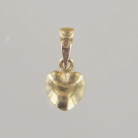 Hänge hjärta, längd 1,5 cm, 18K Vikt: 1,3 g