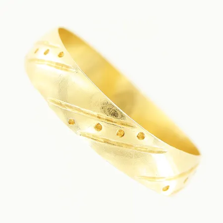 Ring, stl 19¾, defekter, 14K Vikt: 2,4 g