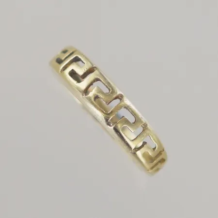 Ring meander, Ø16,25 mm B 2-4 mm, 9k, lite ojämn Vikt: 1,6 g