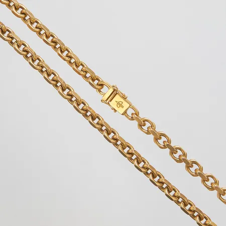 Kedja Ankar, längd ca 57cm, bredd 6,5mm, Balestra, 18K Vikt: 102,3 g