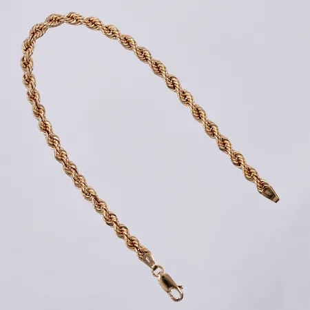 Armband bismarck, längd: ca 19cm, bredd: ca 4mm, 18K Vikt: 3,7 g