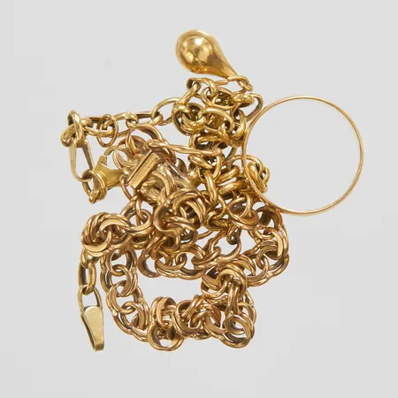 Diverse guld, defekta, 18K Vikt: 12,8 g