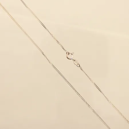 Kedja Pansar ca 44cm, bredd ca 1,5mm, 925/1000 silver Vikt: 2,7 g