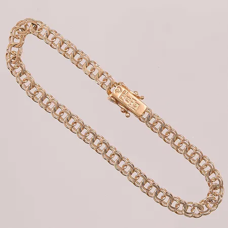 Armband Bismarck, 15cm, bredd:4mm, 18K 4,5g.
