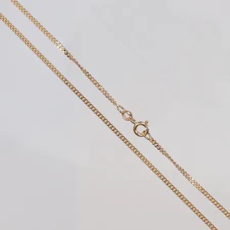 Kedja pansar, 80cm, 2mm, KFS (Svedbom & Co AB, Solna) 18K  Vikt: 10,7 g