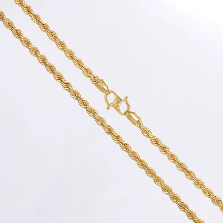Halskedja Cordell, längd 67cm, bredd 3mm, 22K  Vikt: 8,8 g