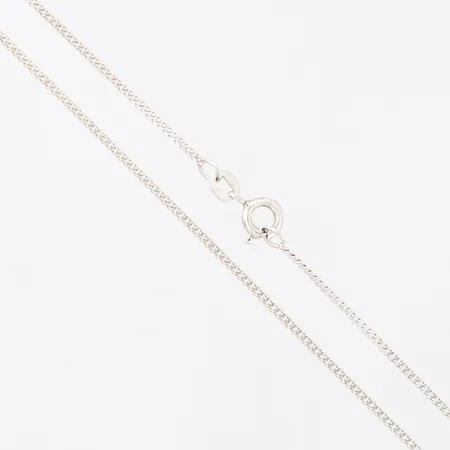 Kedja Pansar, 41cm, bredd: 1,5mm, silver 925/1000 Vikt: 2,2 g