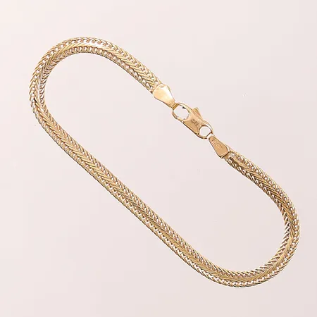 Armband, 16,5cm, bredd: 3,5mm, 18K, 5,1g.