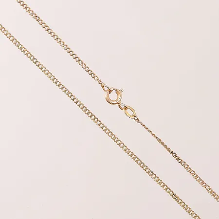 Kedja, pansar, 57,5cm, bredd: 1,6mm, 18K, 4,7g.