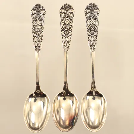 Tre moccaskedar,203,  modell nr: 203, Thorvald Martinsen, 830/1000 silver Vikt: 32,2 g