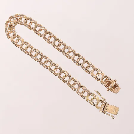 Armband, Bismarck, 16,5cm, bredd: 6,7mm, 18K, 13,0g.