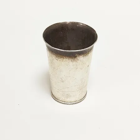 Pokal, höjd 8cm, Ø 5,1cm, Borgila, år 1935, gravyr, 830/1000 silver  Vikt: 119,2 g