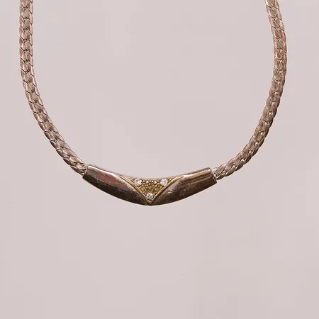 Collier, 43cm, 925/1000 Silver 14,5g.