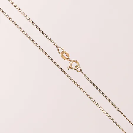 Kedja, pansar, 43,5cm, bredd: 1,2mm, 18K, 2,5g.