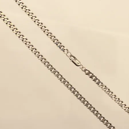 Kedja Pansar, längd 57cm, bredd 5,3mm, 925/1000 silver  Vikt: 31,8 g