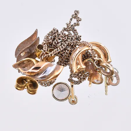 Diverse guld, 18K. Vikt: 4,8 g