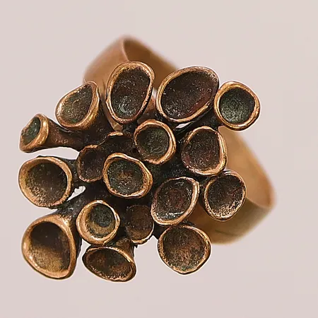 Ring, Ø17½, bredd:25mm, brons.