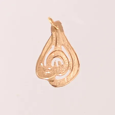 Hänge, 28x17mm, 18K, 1,2g Vikt: 1,2 g