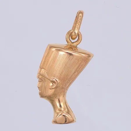 Hänge Nefertite, 25mm, 18K Vikt: 1,6 g