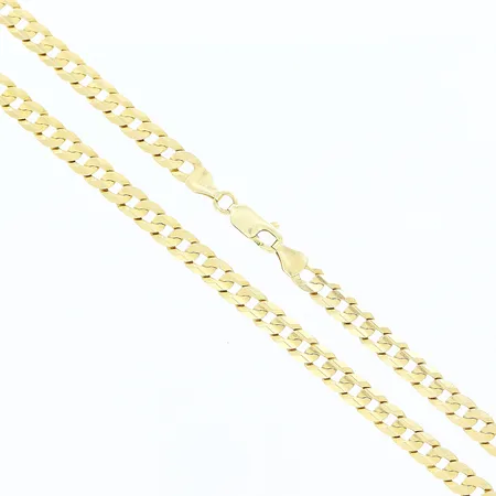 Kedja Pansar, manglad, 61cm, bredd 5mm, 14K Vikt: 19,8 g