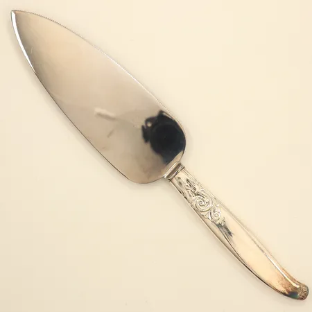 Tårtspade, Norskt Mönster, ca 27cm, stålblad, 830/1000 silver, bruttovikt: 133,23g Vikt: 133,2 g