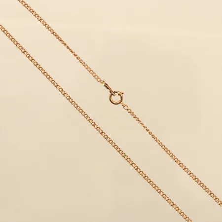 Kedja Pansar, längd 67cm, bredd 2mm, 18K  Vikt: 10,4 g