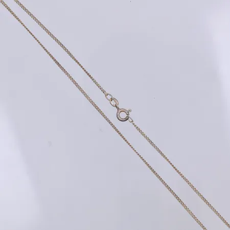 Kedja, Pansar, 45,5cm, bredd 1,2mm, Carlsén, 925/1000 silver Vikt: 2,5 g