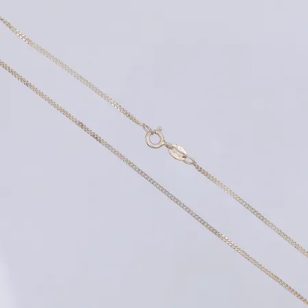 Kedja, Pansar, 39cm, bredd 1,5mm, 925/1000 silver Vikt: 2,1 g