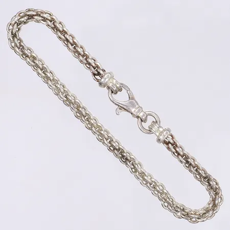 Armband, 19cm, bredd 4,5mm, silver 925/1000 Vikt: 14,7 g