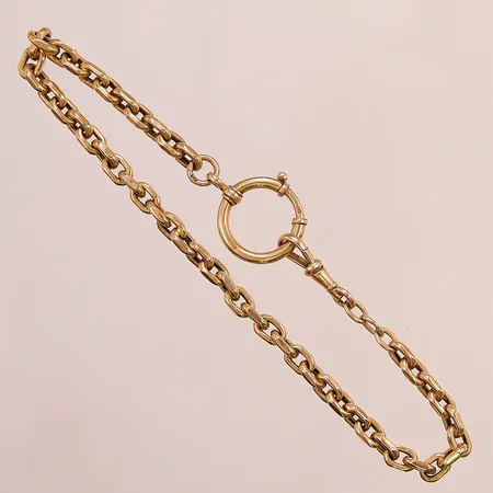 Klockkedja ankar, ca 27cm, 18K 13,4g.