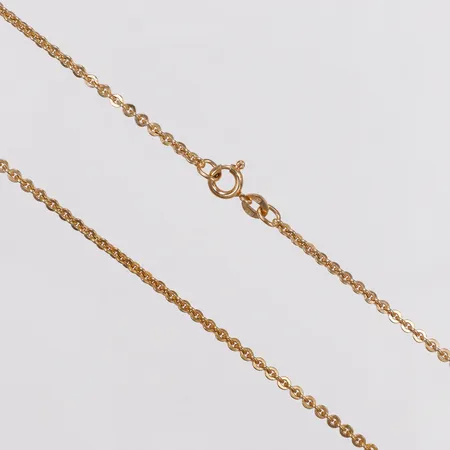 Kedja, Ankar, 50cm, bredd 2,3mm, 18K  Vikt: 8,1 g