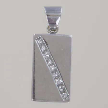 Hänge med turkoser (2 olika färger på stenar) L 3,5 x 2 cm, 18k Vikt: 6,5 g