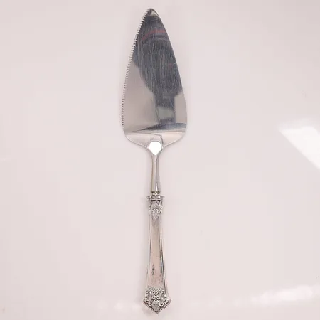 Tårtspade, 25cm, blad i rostfritt stål, 830/1000 silver, 78,7g.