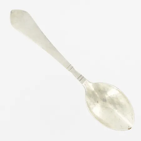 Sked, Georg Jensen, ca 14,5cm, gravyr, 925/1000 Silver Vikt: 0 g