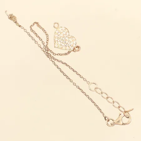 Armband med integrerat hänge, defekt, 925/1000 silver  Vikt: 1,5 g