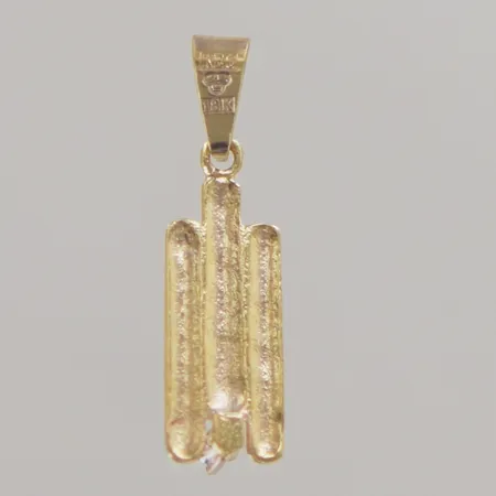 Hänge med diamant 0,02ct L 2,2 cm B 6 mm, 18k Vikt: 0,9 g