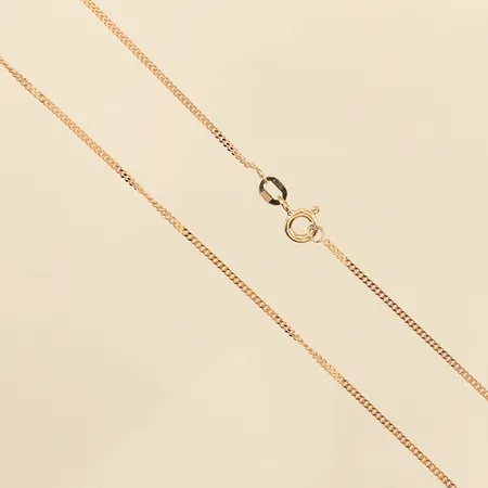 Kedja Pansar, längd 42cm, bredd 1,2mm, 9K Vikt: 1,8 g