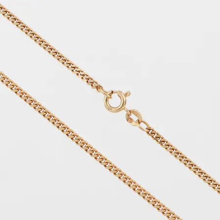 Collier Pansar, längd ca 43 cm, bredd 2.2 mm, 18k. Vikt: 8,4 g
