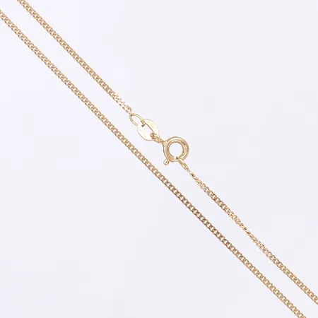 Halskedja Venezia, längd 42cm, bredd 1mm, 18K Vikt: 2,3 g