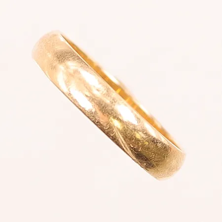 Ring, Ø17¾, bredd:4mm, gravyr, 18K 3,3g.