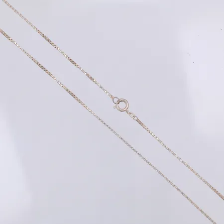 Kedja, Venezia, 54,8cm, bredd 1,5mm, 835/1000 Vikt: 5,8 g