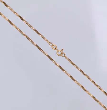Kedja, Pansar, 51,3cm, bredd 1,5mm, Balestra, 18K Vikt: 6 g