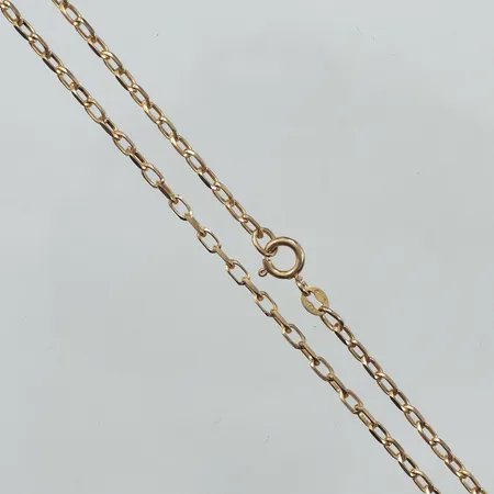 Kedja Ankar, längd 47cm, bredd 1,6mm, 9K Vikt: 4,6 g
