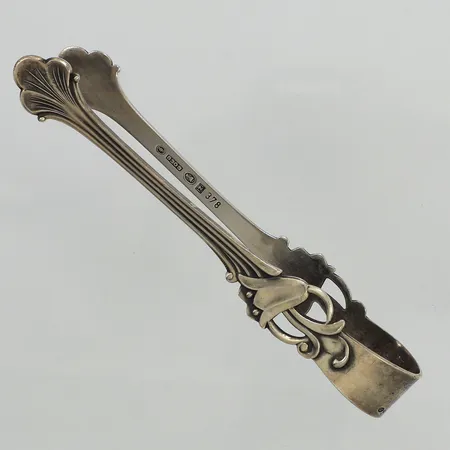 Sockertång, längd 9cm, nr 378, Norge, 830/1000 silver  Vikt: 16,3 g
