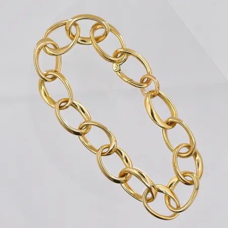 Armband, 21cm, bredd 13,5mm, Svedbom & Co, 18K Vikt: 19,6 g