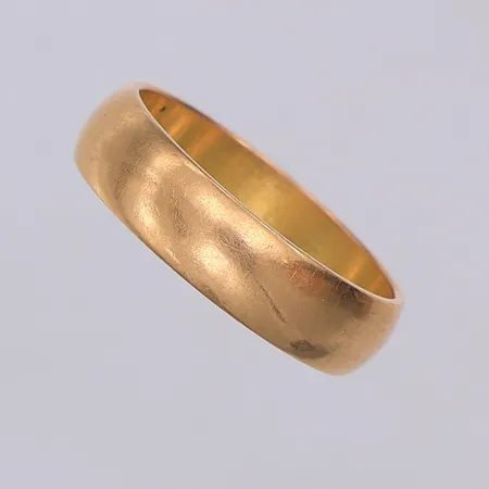 Ring, slät, stl 19, Löfgren år 1967, 18K Vikt: 6,2 g